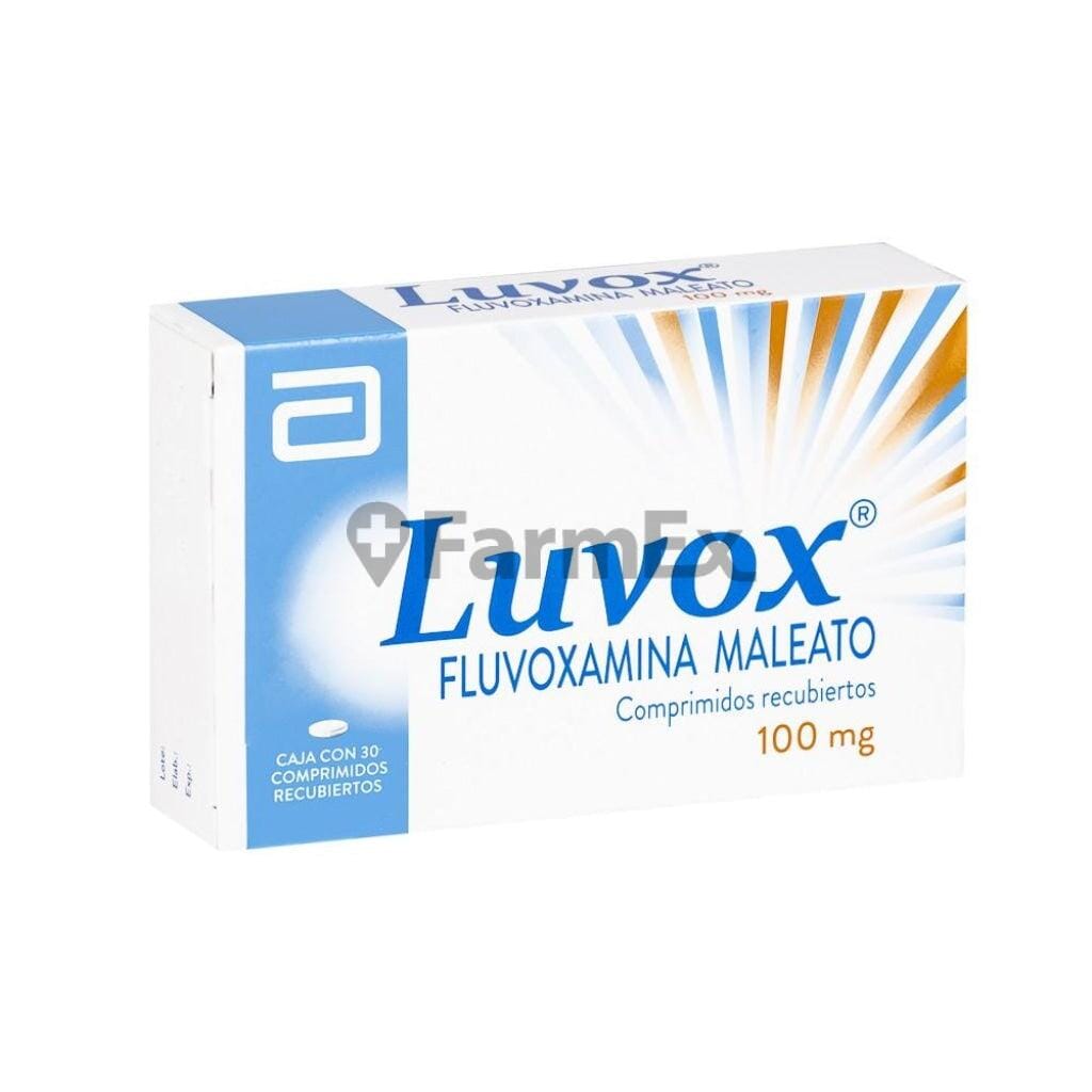 Luvox 100 mg x 30 comprimidos Farmex-Pluxee-Persistente